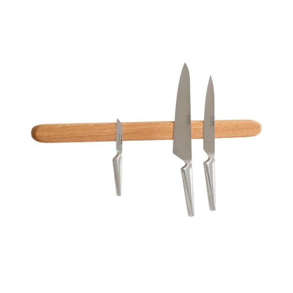 Knivmagnet - Lang - Eik 59 cm ST52597 by Steel-Function color Svart