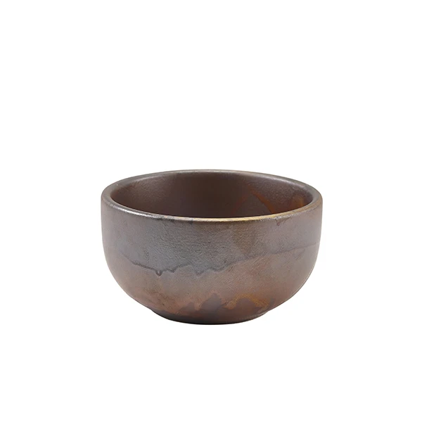 Skål 11,5 cm - Rustikk Kobber Terra BW-PRC11 by Genware color Svart