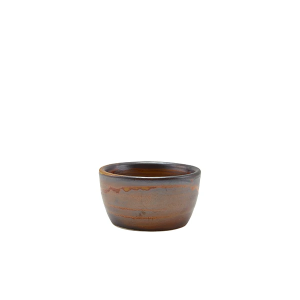 Ramekin 45 ml - Rustikk Kobber Terra RAM-PRC1 by Genware color Svart