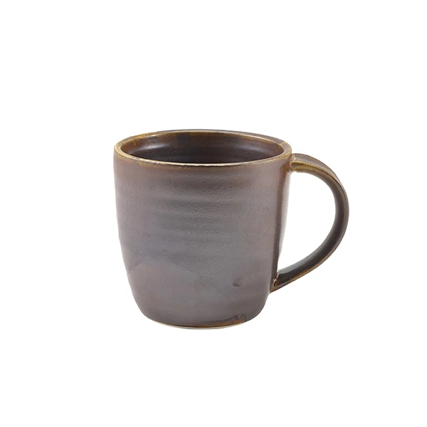 Kaffekrus 30 cl - Rustikk Kobber Terra MUG-PRC32 by Genware color Svart