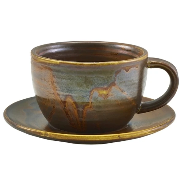 Kaffekopp 28.5cl - Rustikk Kobber Terra CUP-PRC28 by Genware color Svart