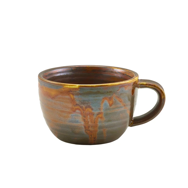 Kaffekopp 28.5cl - Rustikk Kobber Terra CUP-PRC28 by Genware color Svart