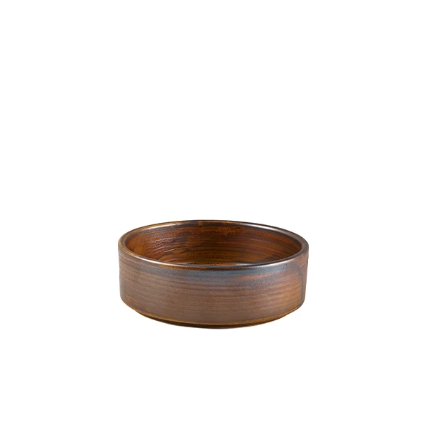 Skål 13cm - Rustikk Kobber Terra PB-PRC13 by Genware color Svart