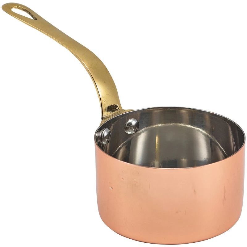 GenWare mini kobbergryte 7.8 x 4.5cm SMS8C by Genware color Svart