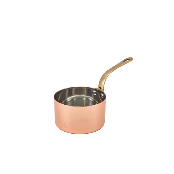 Mini kobbergryte 9 x 5.25cm - GenWare SMS9C by Genware color Svart