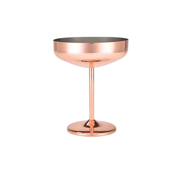 Kobberbelagt Cocktail Coupe-glass 30cl - GenWare CPC300 by Genware color Svart