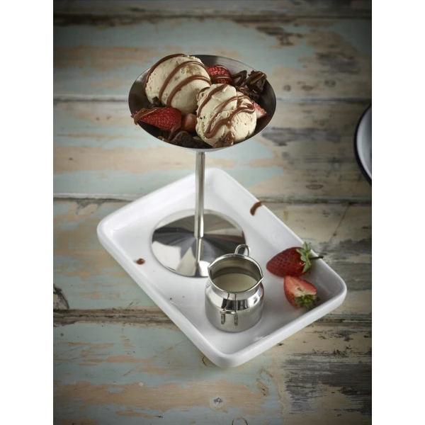 Martiniglass i rustfritt stål 24cl - GenWare MRS240 by Genware color Svart