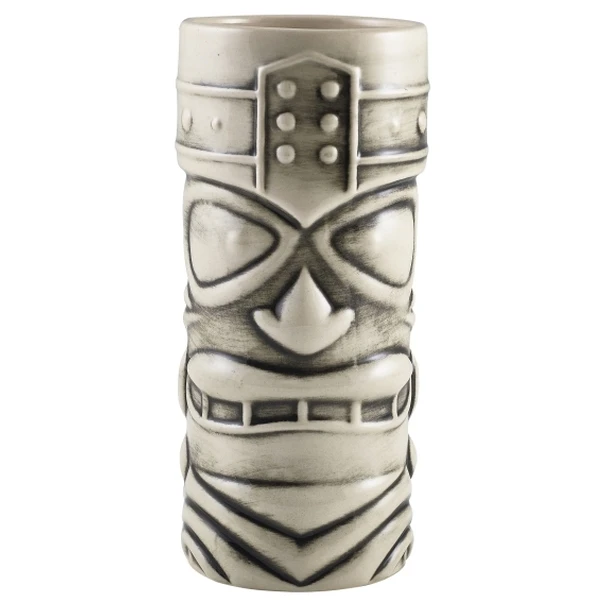 Hvitt Tiki-krus 40 cl - Genware TKM400W by Genware color Svart
