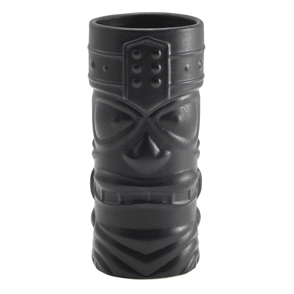 Støpejernseffekt Tiki-krus 40cl - Genware TKM400CT by Genware color Svart