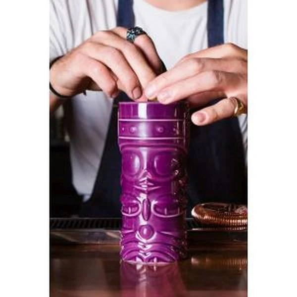 Lilla Tiki-krus 40 cl - Genware TKM400P by Genware color Svart
