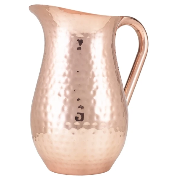 Vannkanne i hamret kobberbelagt 2L - GenWare HWJ200C by Genware color Svart