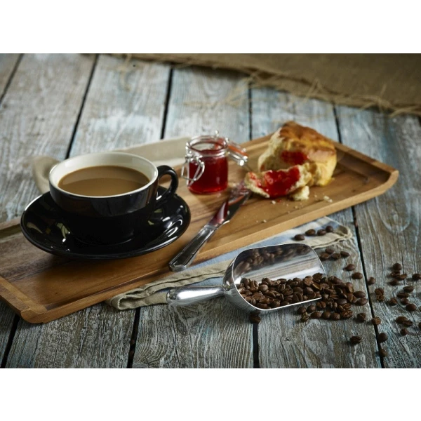 Aluminiumsskje 168cl 202-10 by Genware color Svart