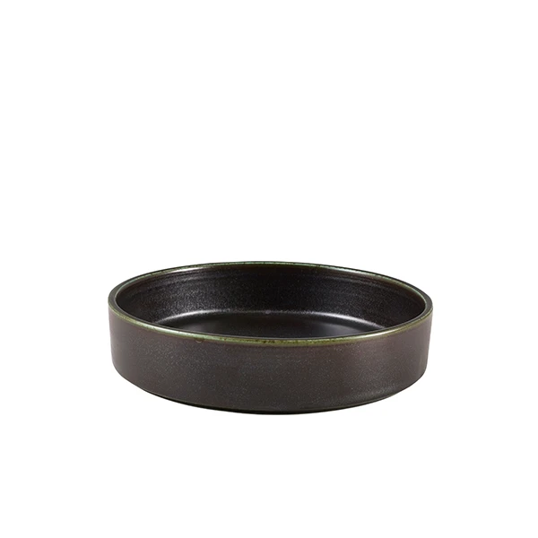 Cinder Sort Presentasjonsskål 18 cm - Terra PB-PBK18 by Genware color Svart