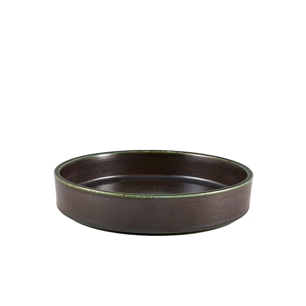 Cinder Sort Presentasjonsskål 20,5 cm – Terra PB-PBK21 by Genware color Svart