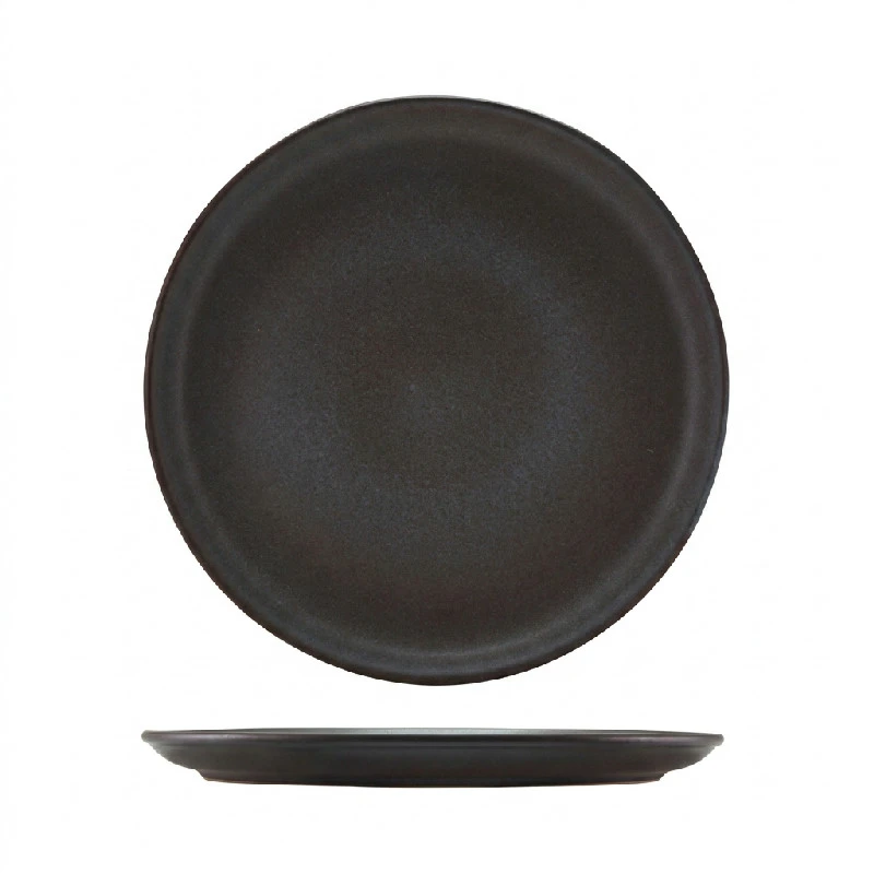 Steintøy Antigo Coupe Tallerken 19cm - Terra CP-AN19 by Genware color Svart