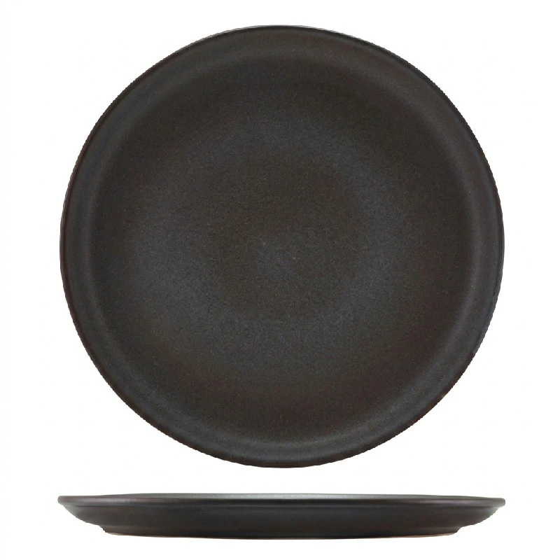 Stentøy Antigo Coupe Tallerken 24cm - Terra CP-AN24 by Genware color Svart