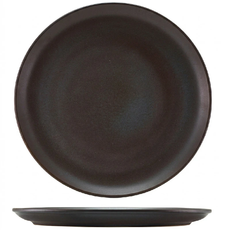 Stentøy Antigo pizzatallerken 33,5 cm – Terra PP-AN33 by Genware color Svart