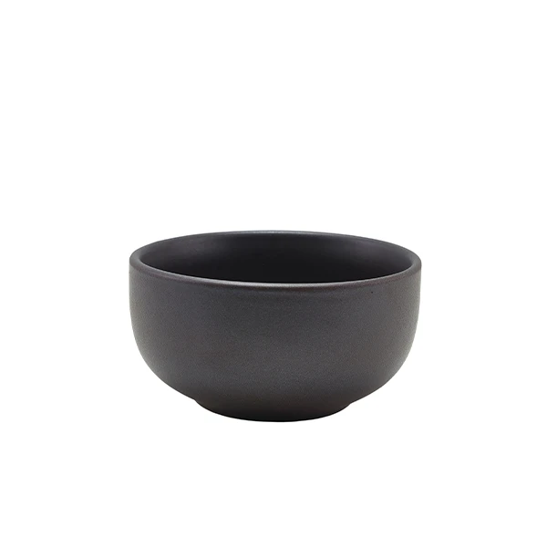 Steintøy Antigo rund skål 11,5 cm - Terra BW-AN11 by Genware color Svart