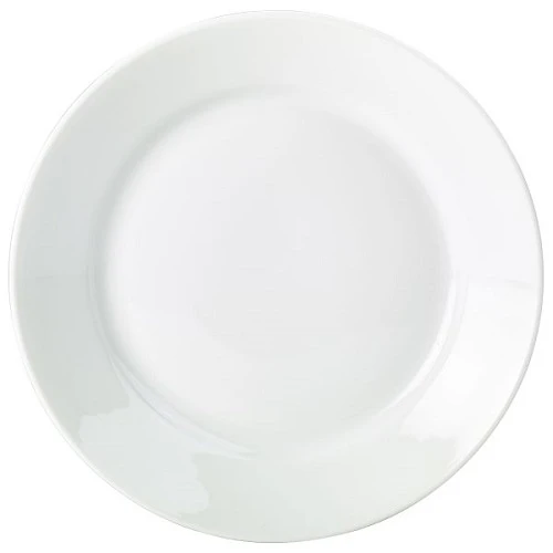 Tallerken med høy kant 30 cm - Genware 170130 by Genware color Svart