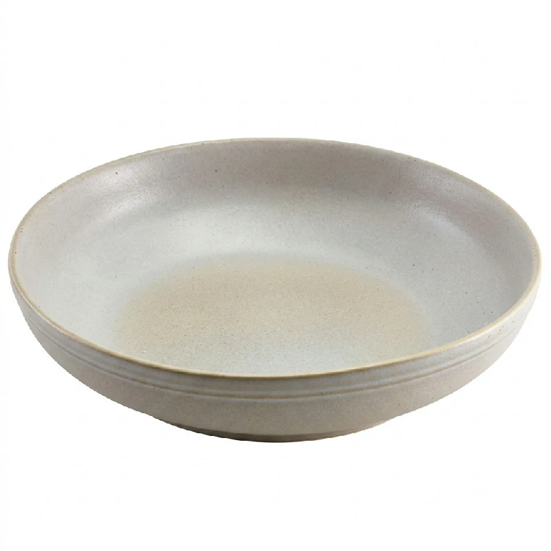 Stentøy Antigo Barley Coupe skål 23 cm CB-ABR23 by Genware color Svart