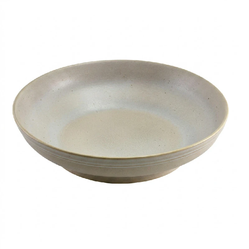 Stentøy Antigo Barley Coupe skål 27.5cm - Terra CB-ABR27 by Genware color Svart