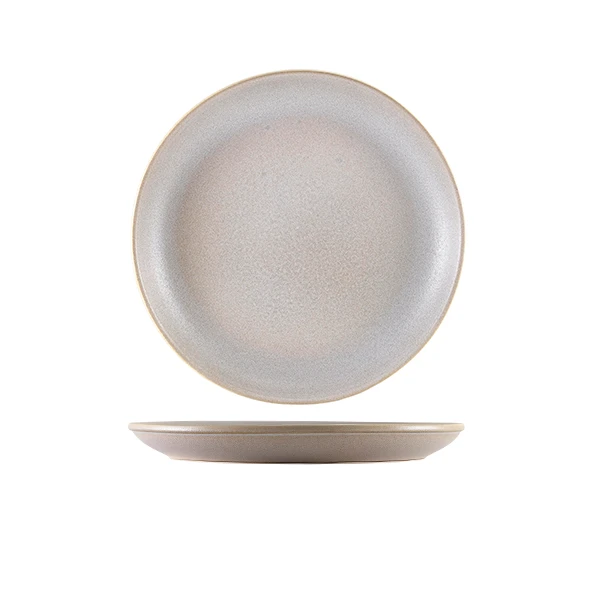 Stentøy Antigo Barley Coupe Tallerken 19cm - Terra CP-ABR19 by Genware color Svart