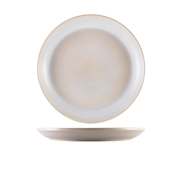 Steintøy Antigo Barley Coupe Tallerken 24 cm - Terra CP-ABR24 by Genware color Svart