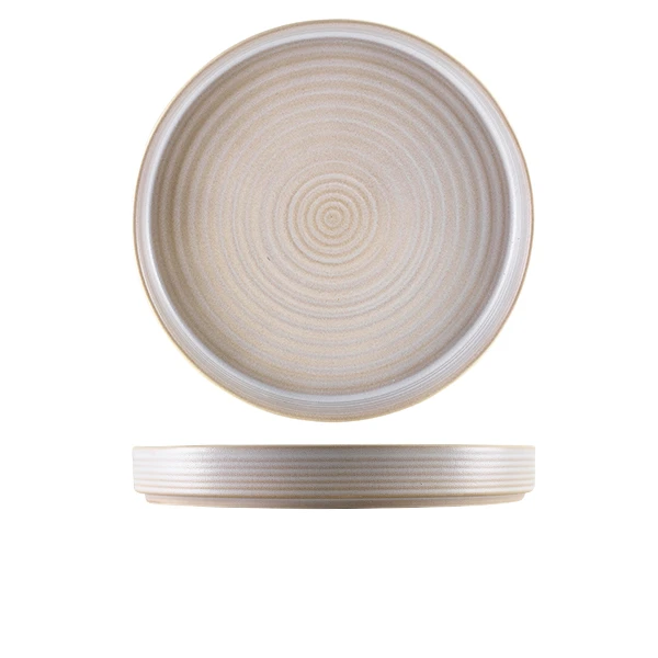 Steintøy Antigo Barley Tallerken 26cm - Terra PR-ABR26 by Genware color Svart