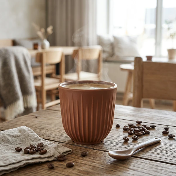 Coffee Nordic bronze 32 cl 400130-BZ by GLASS4EVER color Brons