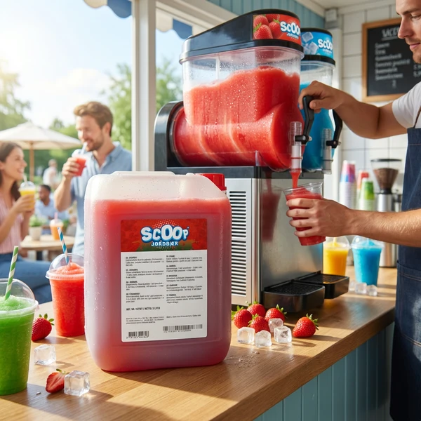 Scoop Slushice Jordbær, 5L 319170 by SCOOP color Svart