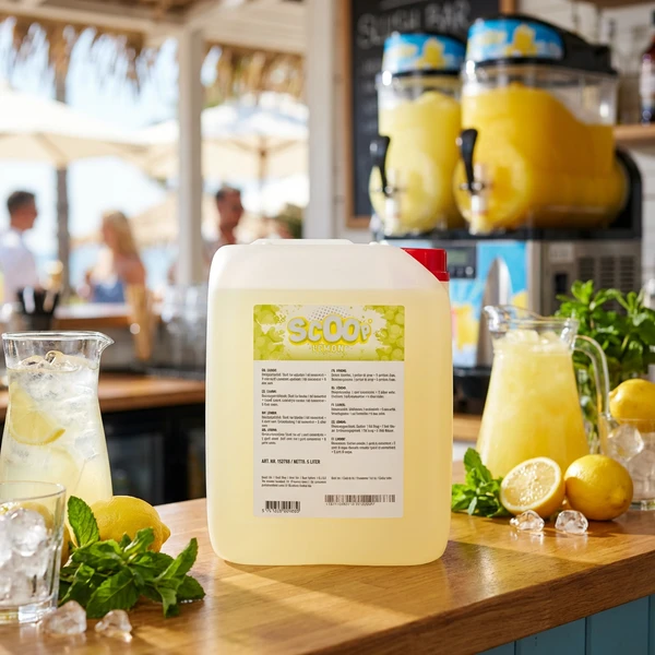 Scoop Slushice Lemon, 5L 319168 by SCOOP color Svart