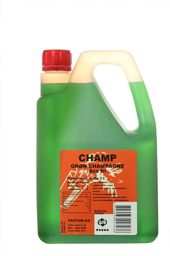 Champ SlushIce champagnegrønn, 2L 306137 by CHAMP color Svart