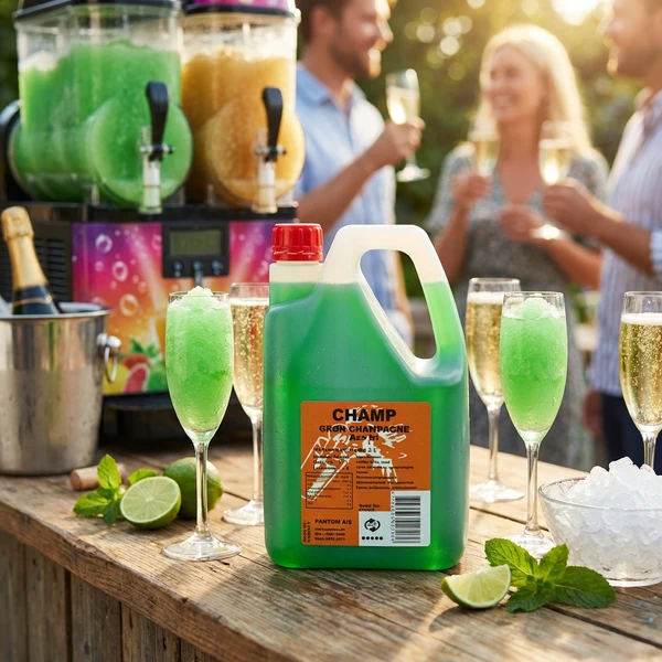 Champ SlushIce champagnegrønn, 2L 306137 by CHAMP color Svart