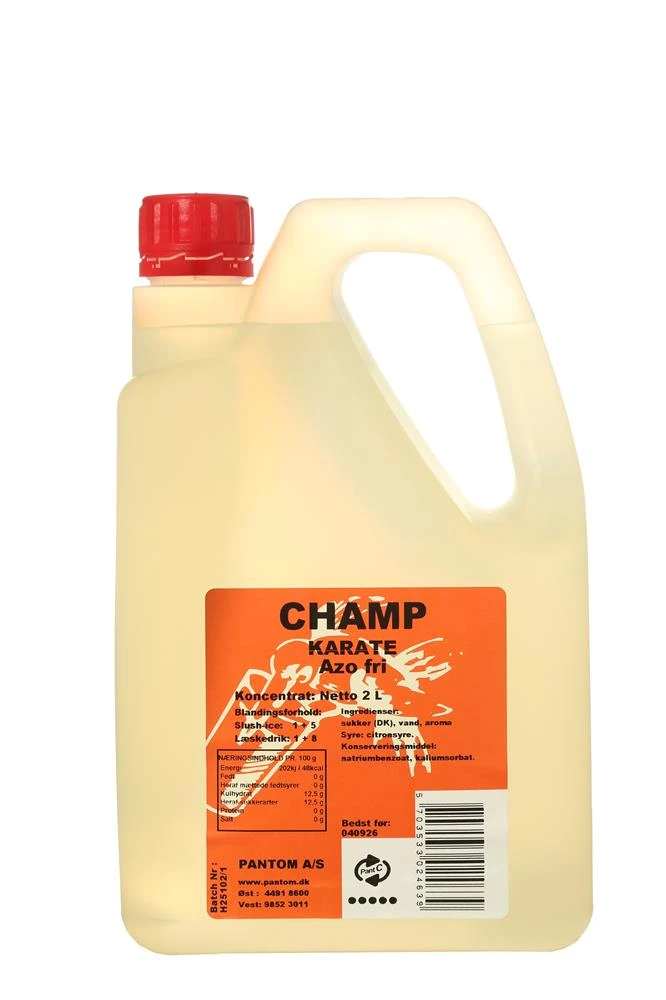 Champ SlushIce Hvit Karate, 2L 306131 by CHAMP color Svart