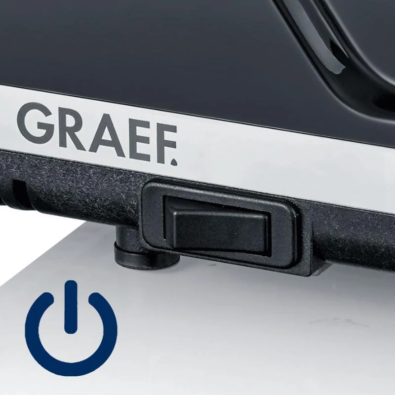 Graef knivsliper CX125, 15° slipevinkel GRCX125DE by Graef color Svart