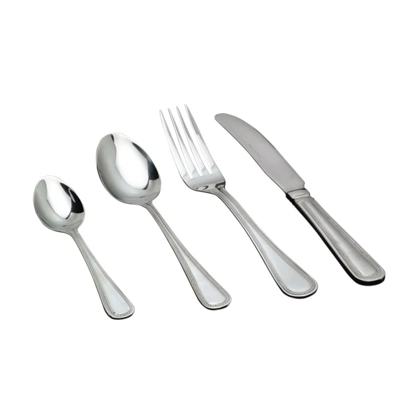 Gaffel med perlemønster 19,5 cm TF-BD by Genware color Svart