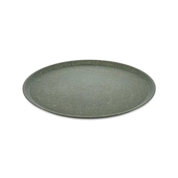 Koziol Connect Plate Ø25,5cm (4 stk.) - Ash Grey 7101701 by Koziol color Svart