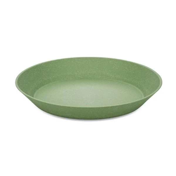 Koziol Connect Plate Ø24cm (4 stk.) - Leaf Green 7143703 by Koziol color Svart