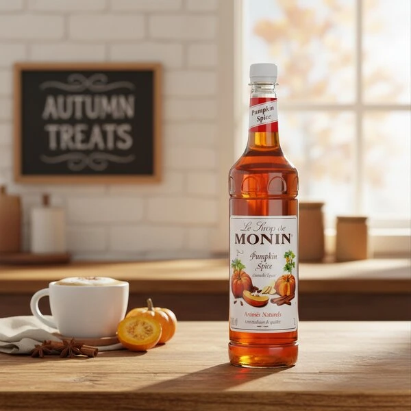 Monin Sirup Pumpkin Spice PET 100 66668 by MONIN color Svart