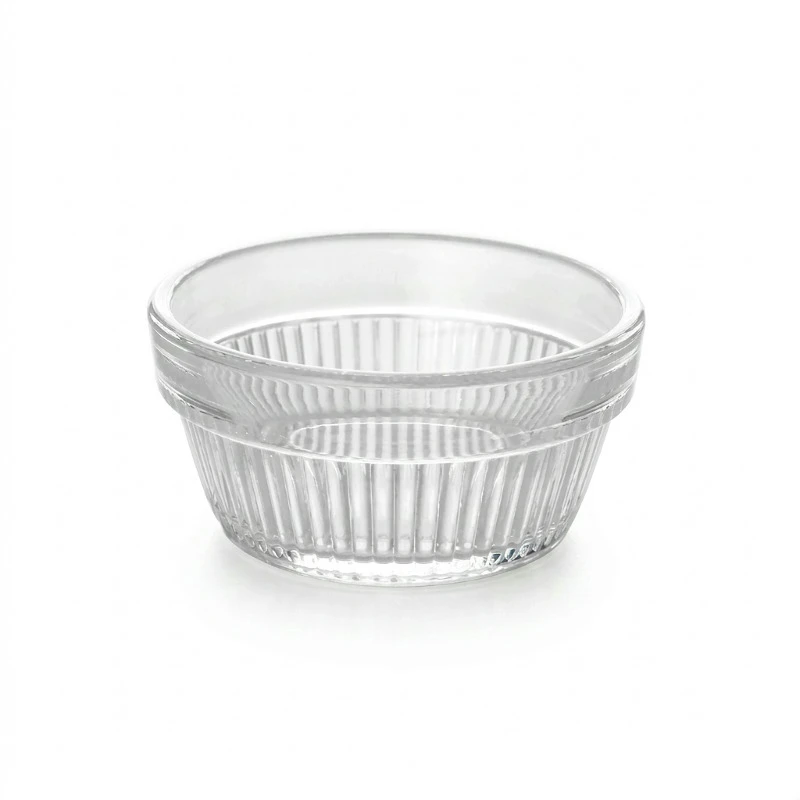 Matglass 125 ml riflet - Polykarbonat 800213 by GLASS4EVER color Svart