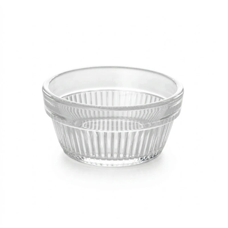 Matglass 125 ml riflet - Polykarbonat 800213 by GLASS4EVER color Svart