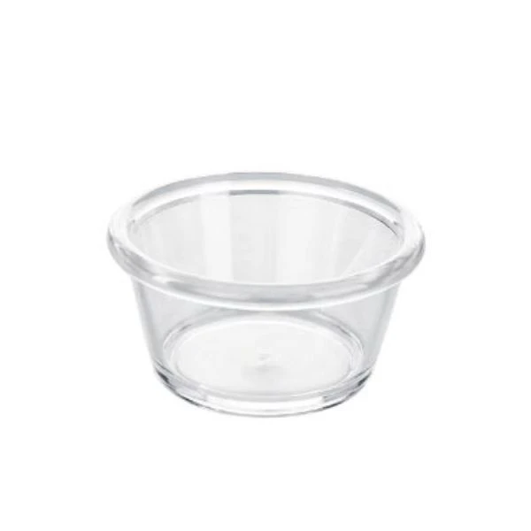 Matglass 130 ml - Polykarbonat 800203 by GLASS4EVER color Svart