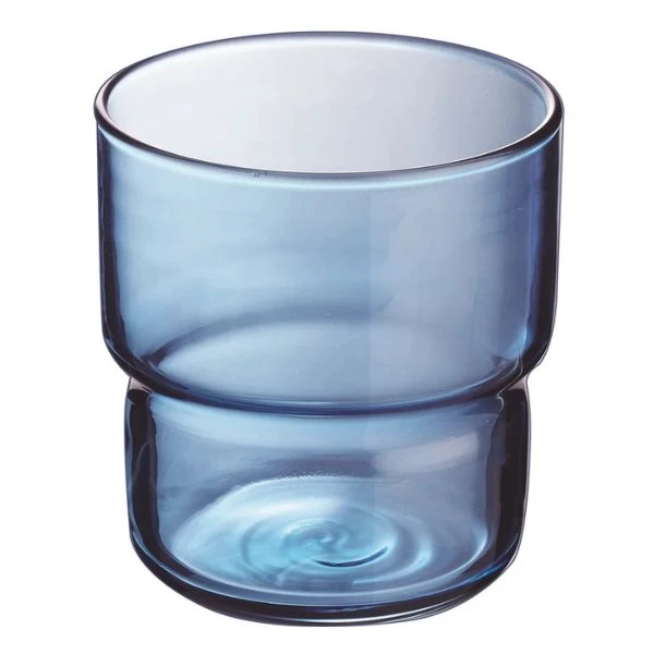 Arcoroc drikkeglass, stabelbart, blå, 22 cl 20394524 by ARCOROC color Blauw