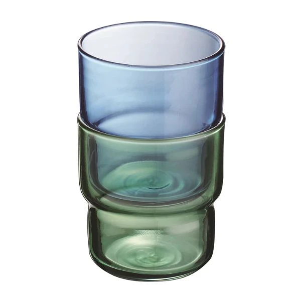 Arcoroc drikkeglass, stabelbart, grønt, 22 cl 20394522 by ARCOROC color Grön