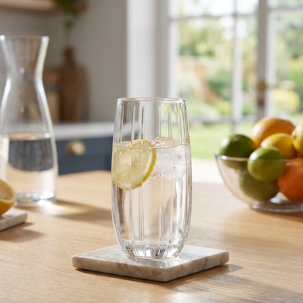 Vannglass 46 cl Linka 96183101 by StemZero color Svart