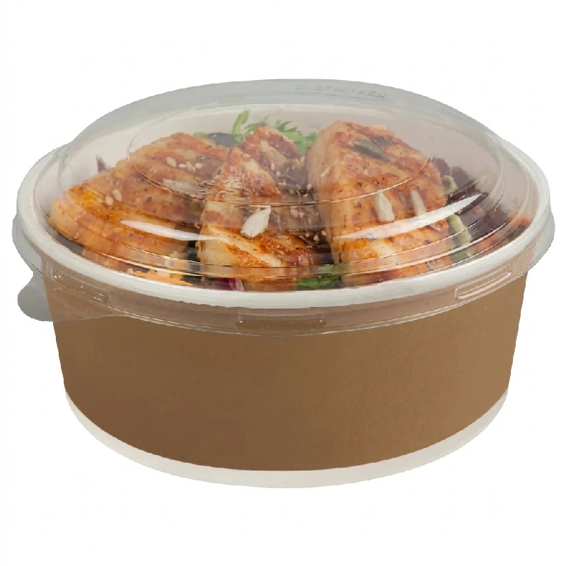 Bowl 700 ml 145/125x66 mm med Lokk ML114992-1 by Multiline color Svart