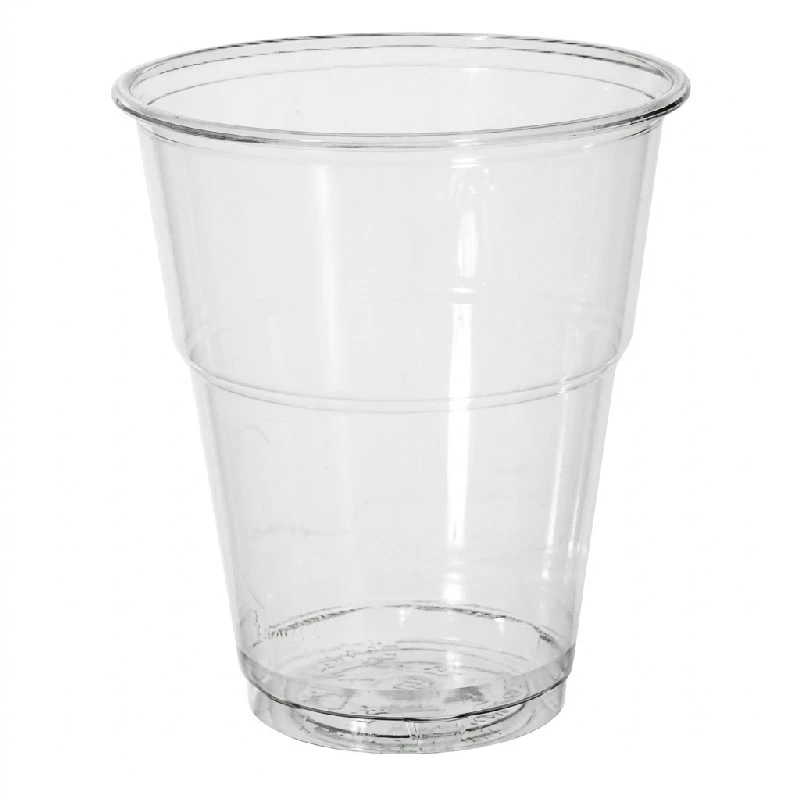 Plastglass 30 cl Ø95 mm Bionedbrytbart ML86661-1 by Multiline color Svart