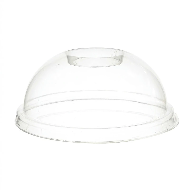 Plastlokk Ø95 mm Kuppel med Hull Bionedbrytbar 100 stk. ML105217-1 by Multiline color Svart