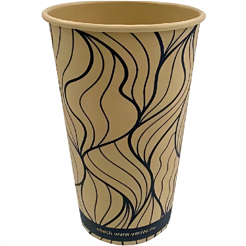 Kaffebeger 40 cl Ø90 mm Bærekraftig 50 stk. ML80550059 by Multiline color Svart