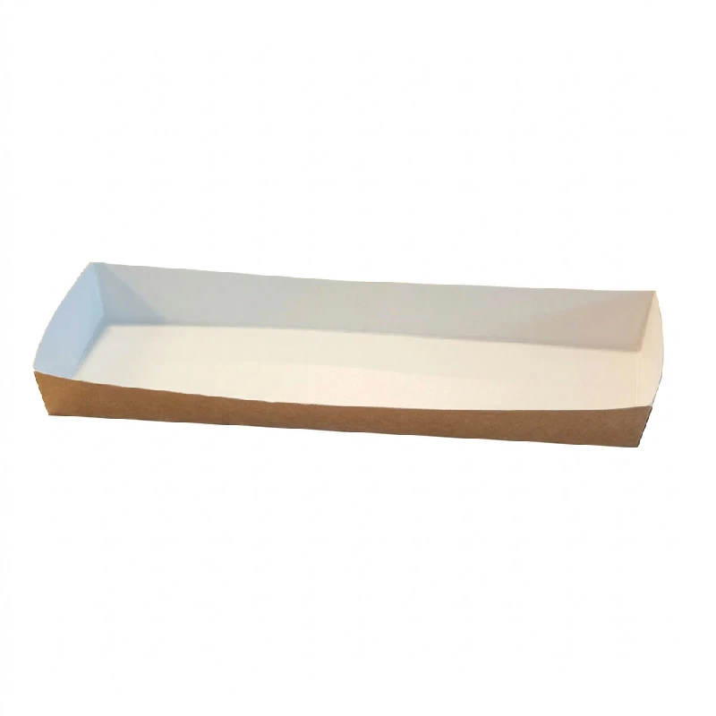 Pølsebrett 200x90x20 mm med kant Brun 100 stk. ML125421 by Multiline color Svart
